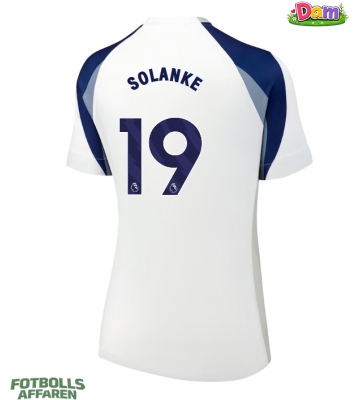 Tottenham Hotspur Dominic Solanke #19 Hemmatröja Kvinnor 2025-26 Kortärmad